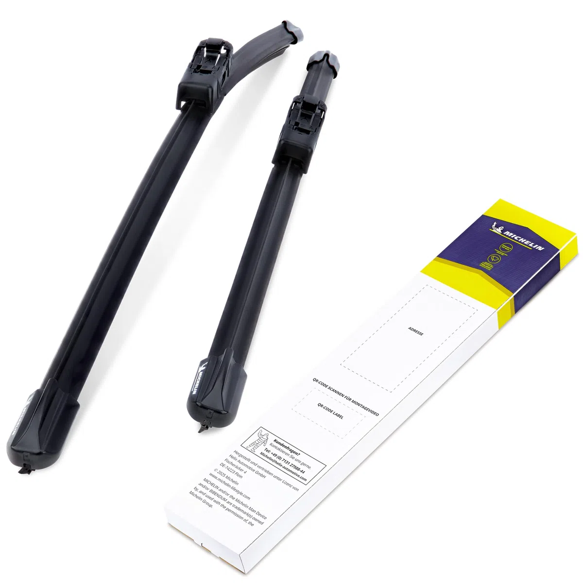 MICHELIN Perfect Fit 101 Scheibenwischer Set | VW Golf 7, Audi A3 | 650/450mm | Gelenkfreie Wischerblätter | Perfekte Passform, Geräuscharm | Nachhaltige Verpackung