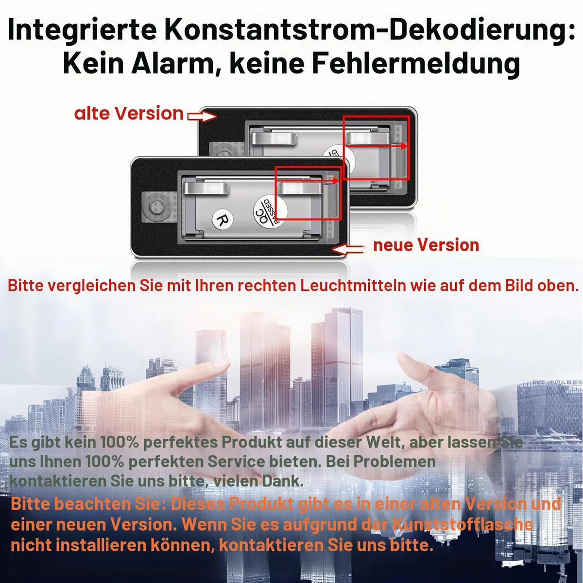 WinPower Kennzeichenbeleuchtung Glühbirnen Nummernschildbeleuchtung SMD mit CanBus Fehlerfrei 6000K Kaltweiß Super hell 12V PKW Kompatibel mit A3 S3 A4 S4 B6 B7 RS4 RS6 A8 S8 Q7 usw., 2 Stücke