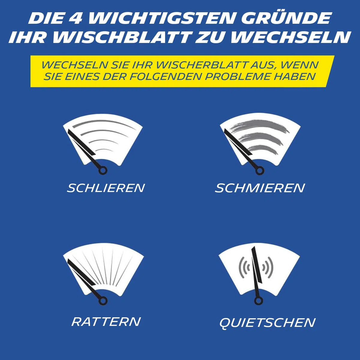 MICHELIN Perfect Fit 101 Scheibenwischer Set | VW Golf 7, Audi A3 | 650/450mm | Gelenkfreie Wischerblätter | Perfekte Passform, Geräuscharm | Nachhaltige Verpackung
