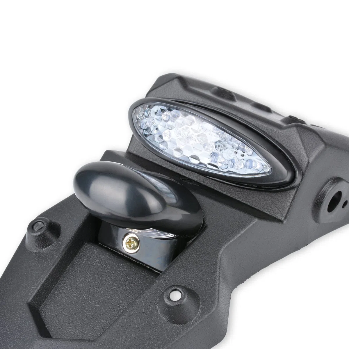 KaTur 12 V LED Motorrad Kotflügel Hinten Rücklicht Reflektor Universal für MX Motocross Sport Pit Dirt Bike (Weiße Schale)