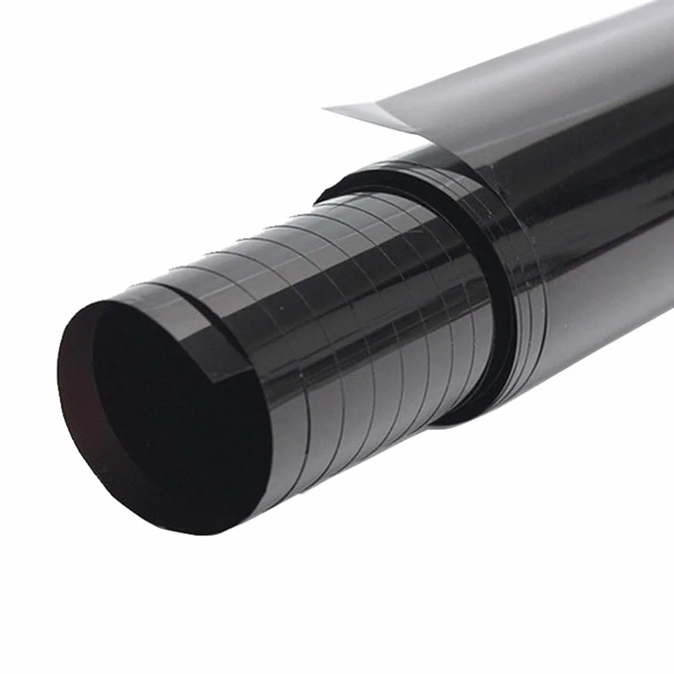 Auto Tönungsfolie 15% VLT Auto Scheibentönungsfolie Sichtschutzfolie Autoscheiben Folie Fensterfolie Scheibenfolie Sonnenschutzfolie Schwarz Glasfolie 60cm x 300cm