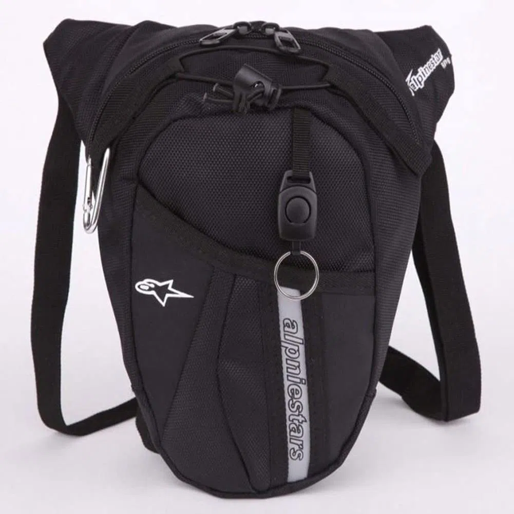 ELTOX Beintasche,Beintasche Motorrad Motorrad Kraftstofftasche wasserdichte Reise Gepäcktasche Handy Navigation Satteltasche Zubehör for Cafe Racer Motorradfahrer