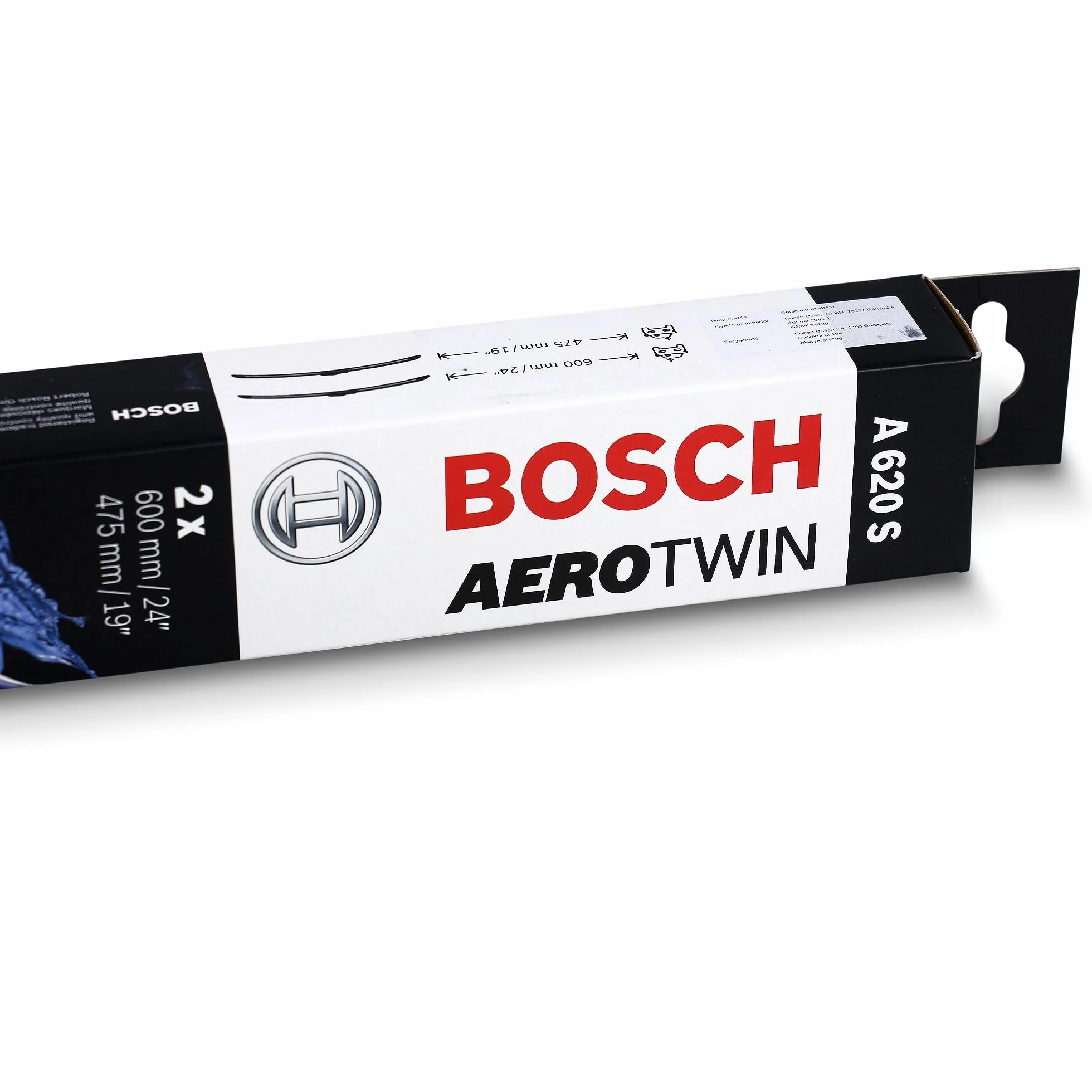 1x Set (2 Stück) Original BOSCH Aerotwin A620S Wischer Wischerblatt Wischerblätter Scheibenwischer Scheibenwischerblätter vorne