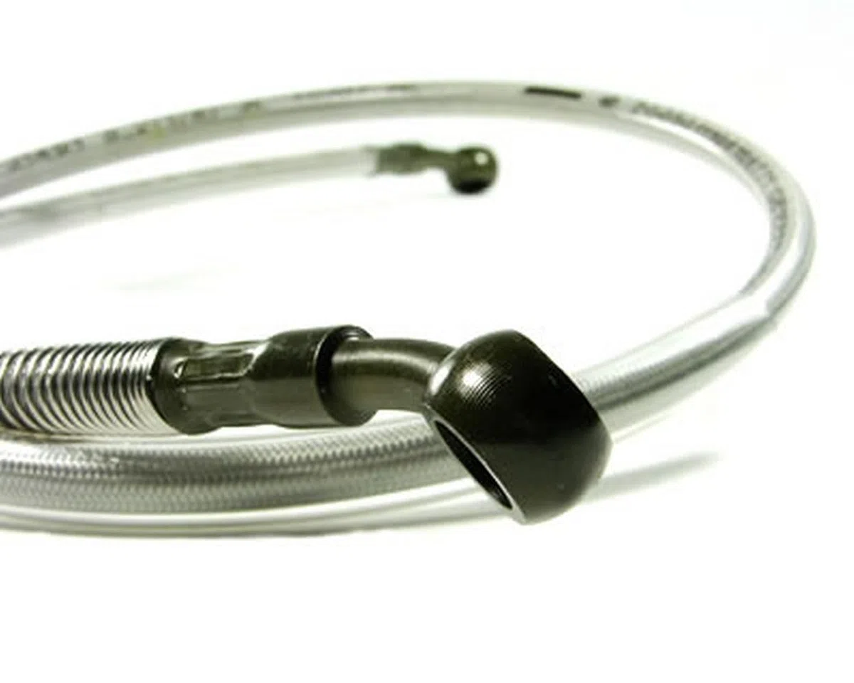Bremsleitung Stahlflex Scheibenbremse vorn 105cm - REX (Jinan Qingqi, Shenke)-RS 125 [QM125T-10H]