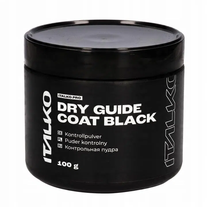 Kontrollpuder Schwarz 50g/100g mit Applikator – Farbpigmente für Auto Lackierarbeiten – Pigmentpulver für perfekte Oberfläche – Farbpulver Paint für Auto Finish & Kontrolle