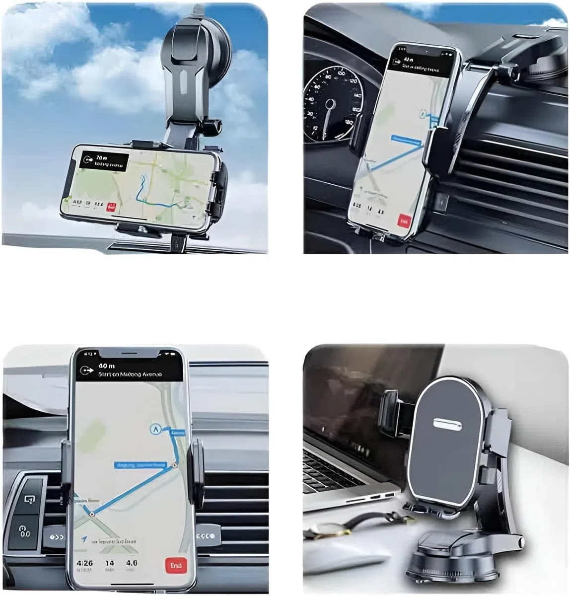 Handyhalterung Auto für Toyota Corolla 5-Door Hatchback E210 2018-2024 2025Handyhalter Armaturenbrett Windschutzscheibe Autotelefonhalterung,Black and Blue（A）