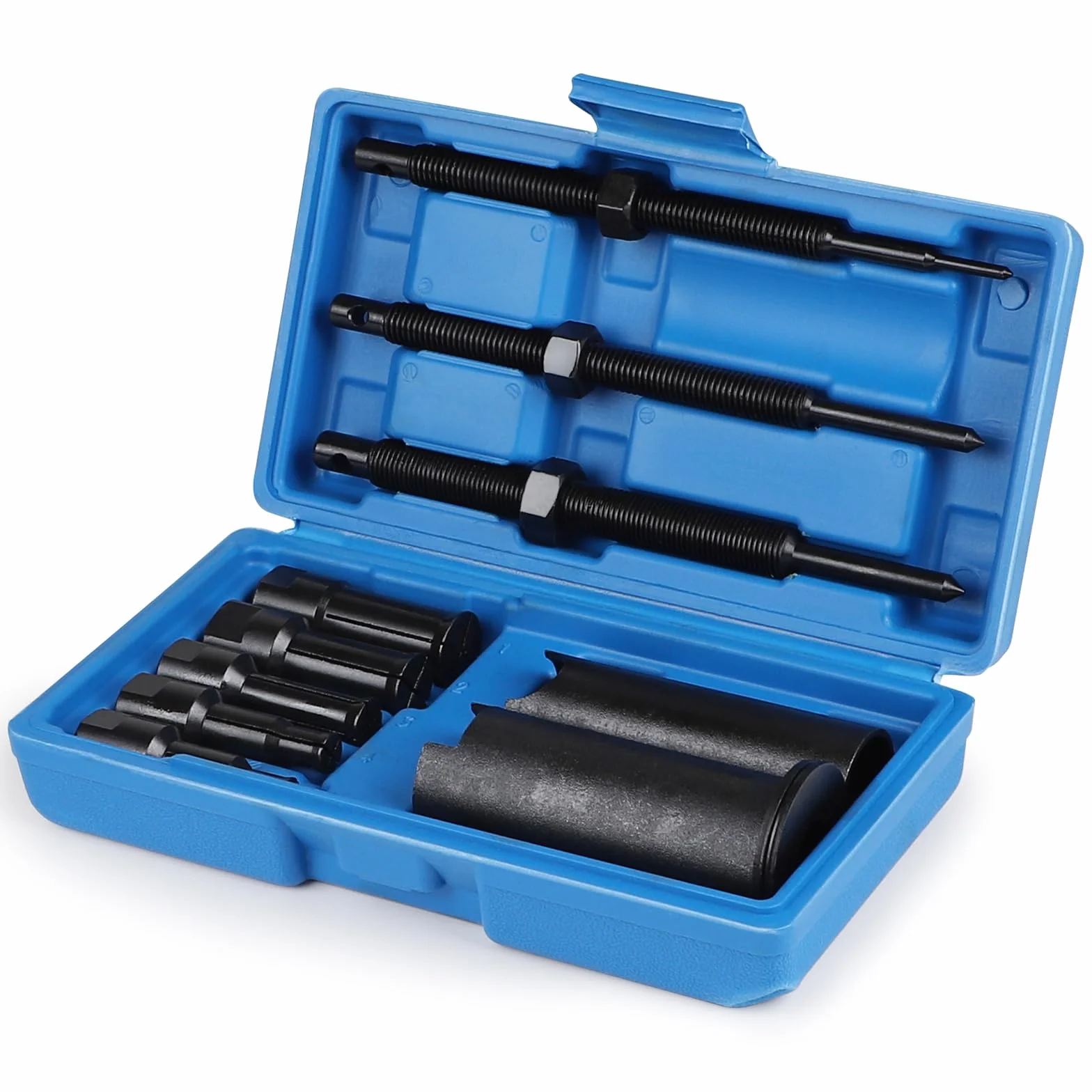 DBREAKS Lagerabzieher Innen, 9-23mm Innenlager Abzieher Set, Motorrad Innenabzieher Lager mit 5 Größen Offene Clips, Kugellager Abzieher, Radlager Werkzeug für Motorräder