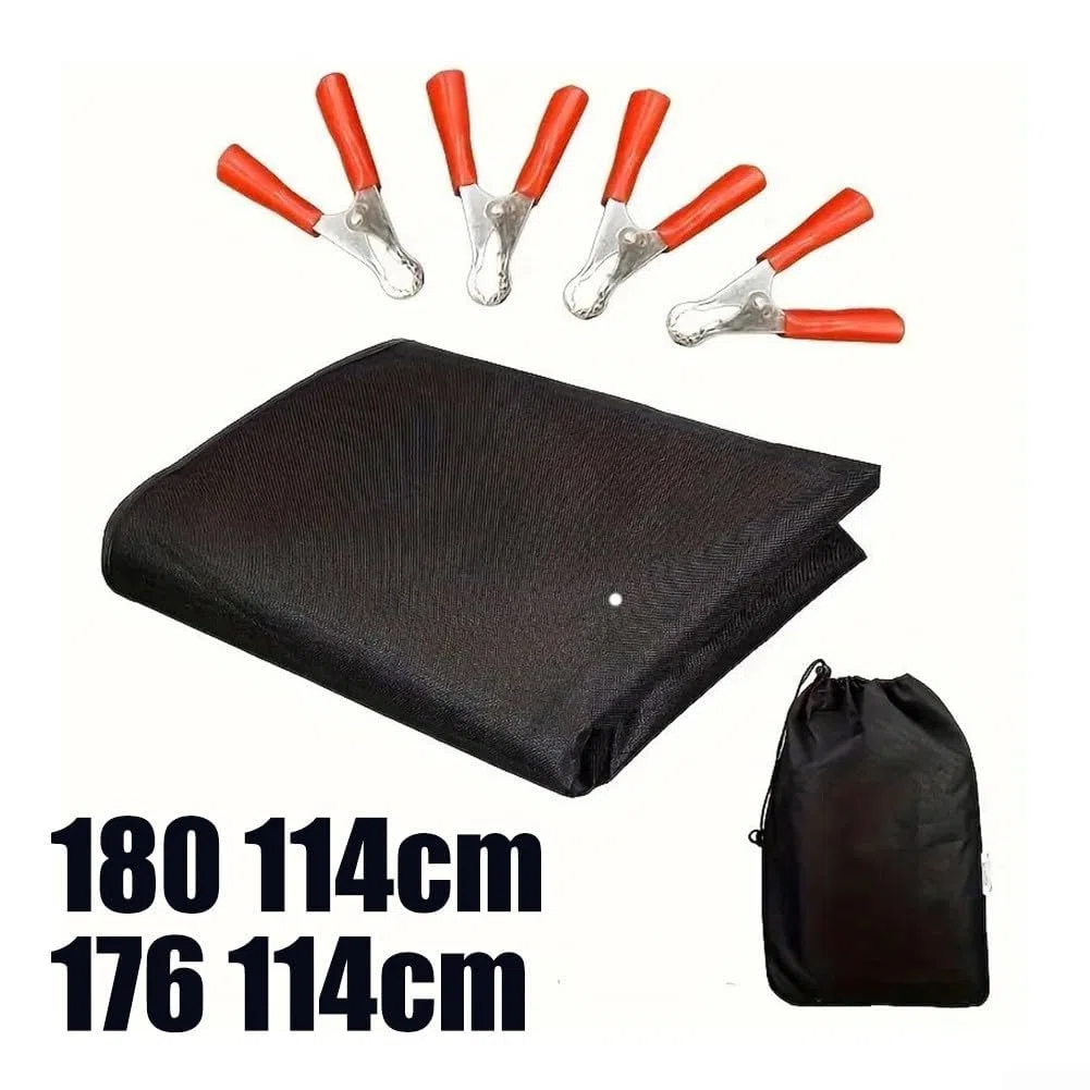 176 x 114 cm Auto-Markise, Oxford-Stoff, Hecktür-Markisenabdeckung, wasserdicht, Regenschutz, Wohnmobil-Tür-Sonnenschutz für Outdoor-Reisen (176 x 114 cm)