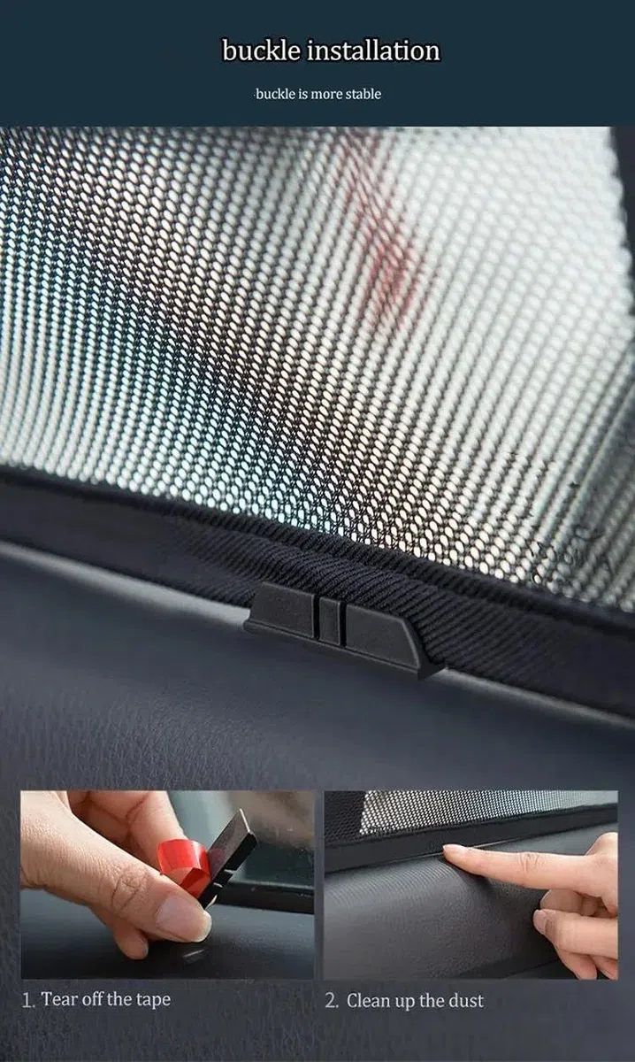 Magnetische Sonnenschutzblenden für die Seitenscheiben des Lexus NX 350h (2022–2024)