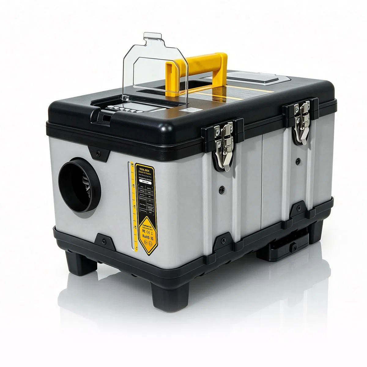 Sunster 8KW All-in-One Diesel-Lufterhitzer mit Bluetooth App & CO-Alarm, Leise Ölpumpe Sparsam für Wohnmobil LKW Camper Boot