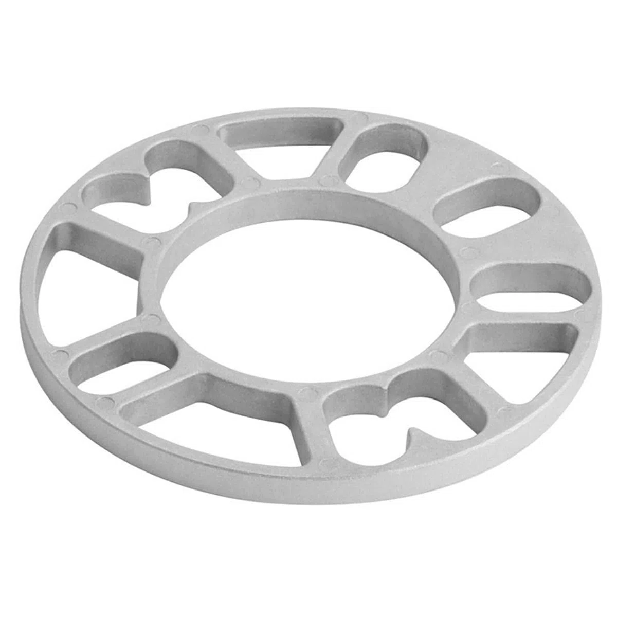 4er-Pack 10 mm Spurverbreiterungen, Aluminiumlegierung, Distanzscheiben, 4 und 5 Bolzen, Universal-Abstandshalter, 78 mm Mittelbohrung, 100 mm-120 mm PCD