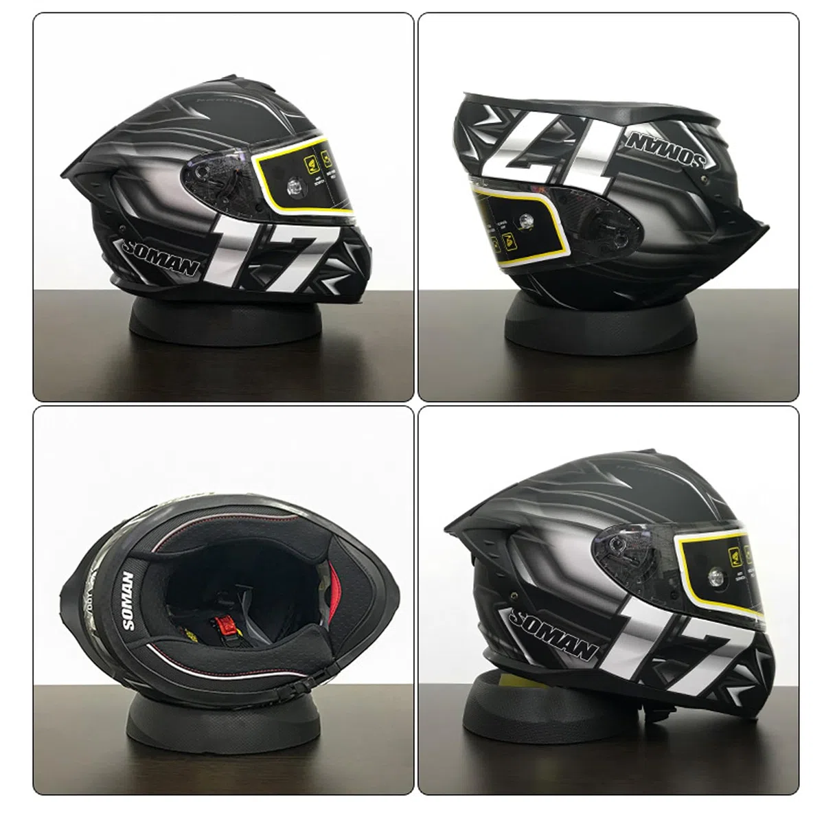 Helmständer aus Gummi Helmablage, Helmschutz, Motorradhelm, Helm, Neopren