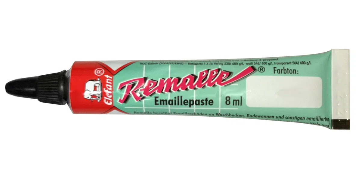 Reseda grüne Emaille Paste/Lack zur Reparatur von Bad, Fliesen, Keramik, Autolack, Holz uvm