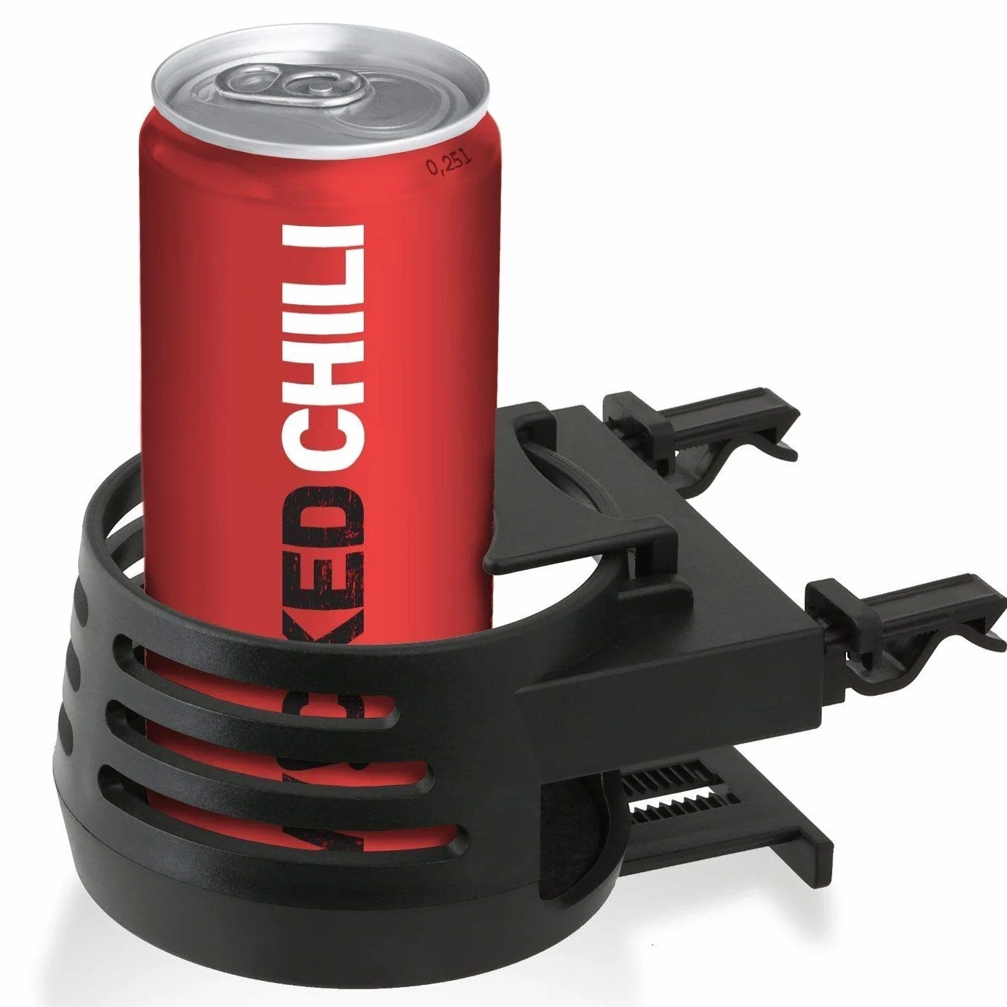 Wicked Chili 2X Auto Getränkehalter für Lüftung, Auto Becherhalter mit 5,3-7cm Durchmesser. Getränke Halter, Flaschenhalter, Dosenhalter, Cupholder