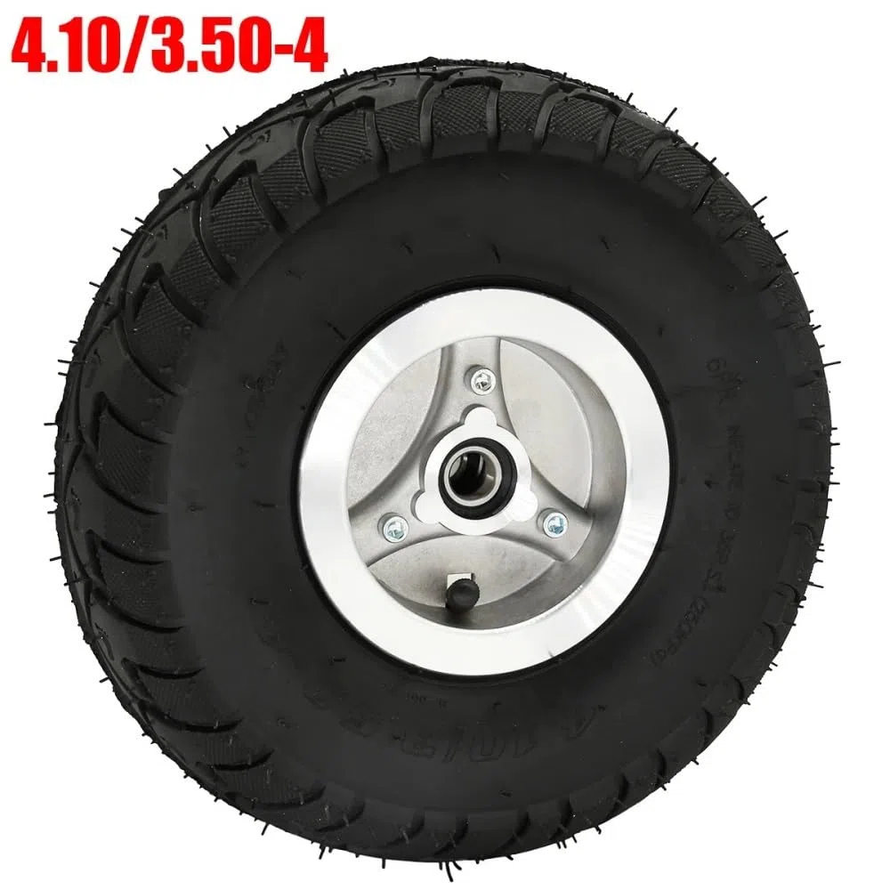 4.10/3.50-4 410/350-4.10-4 Reifen Räder 4 Zoll Nabe Felge mit