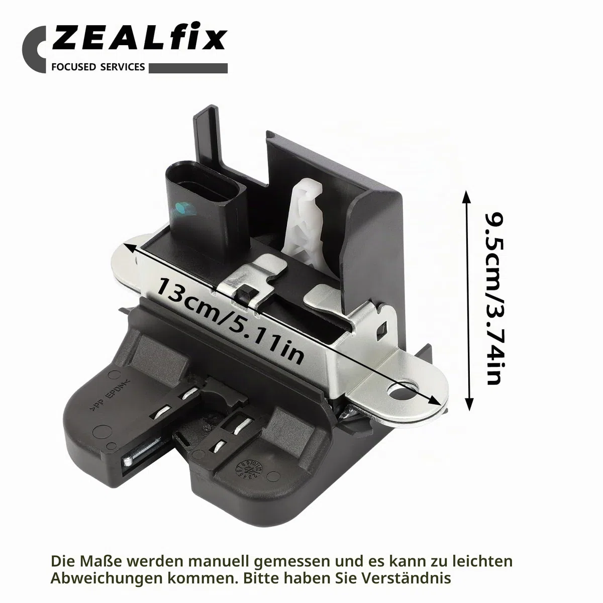 Heckklappenschloss Kofferraum Verriegelung Heckklappe Türschloss 5M0827505E für ALTEA LEON IBIZA TOLEDO GOLF MK5 MK6 TIGUAN 1K6827505E