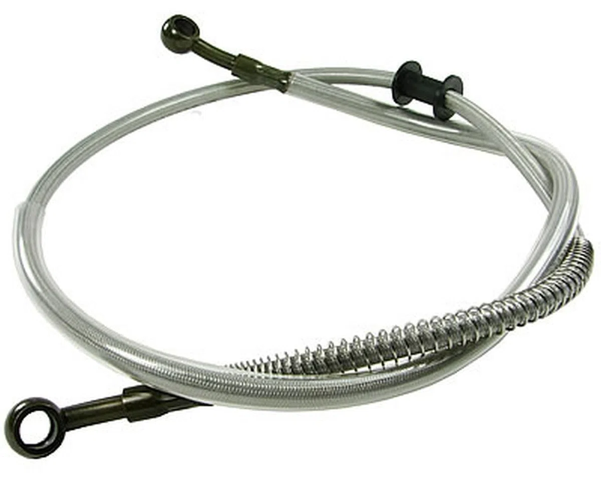 Bremsleitung Stahlflex Scheibenbremse vorn 105cm - REX (Jinan Qingqi, Shenke)-RS 125 [QM125T-10H]