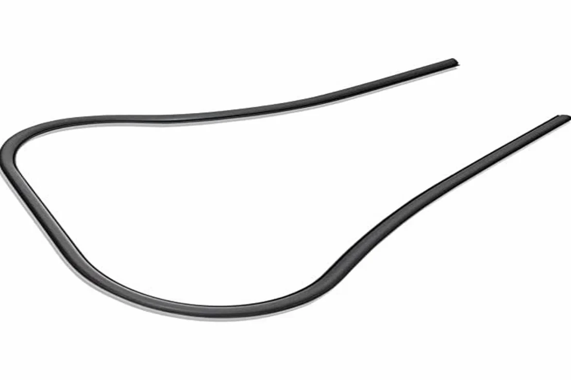 Mono Flat Head Tube Leg Shield RMS – Black Rubber – for Vespa PK XL 50/125