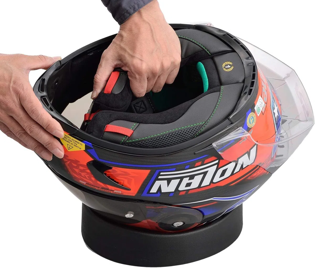 Helmständer aus Gummi Helmablage, Helmschutz, Motorradhelm, Helm, Neopren