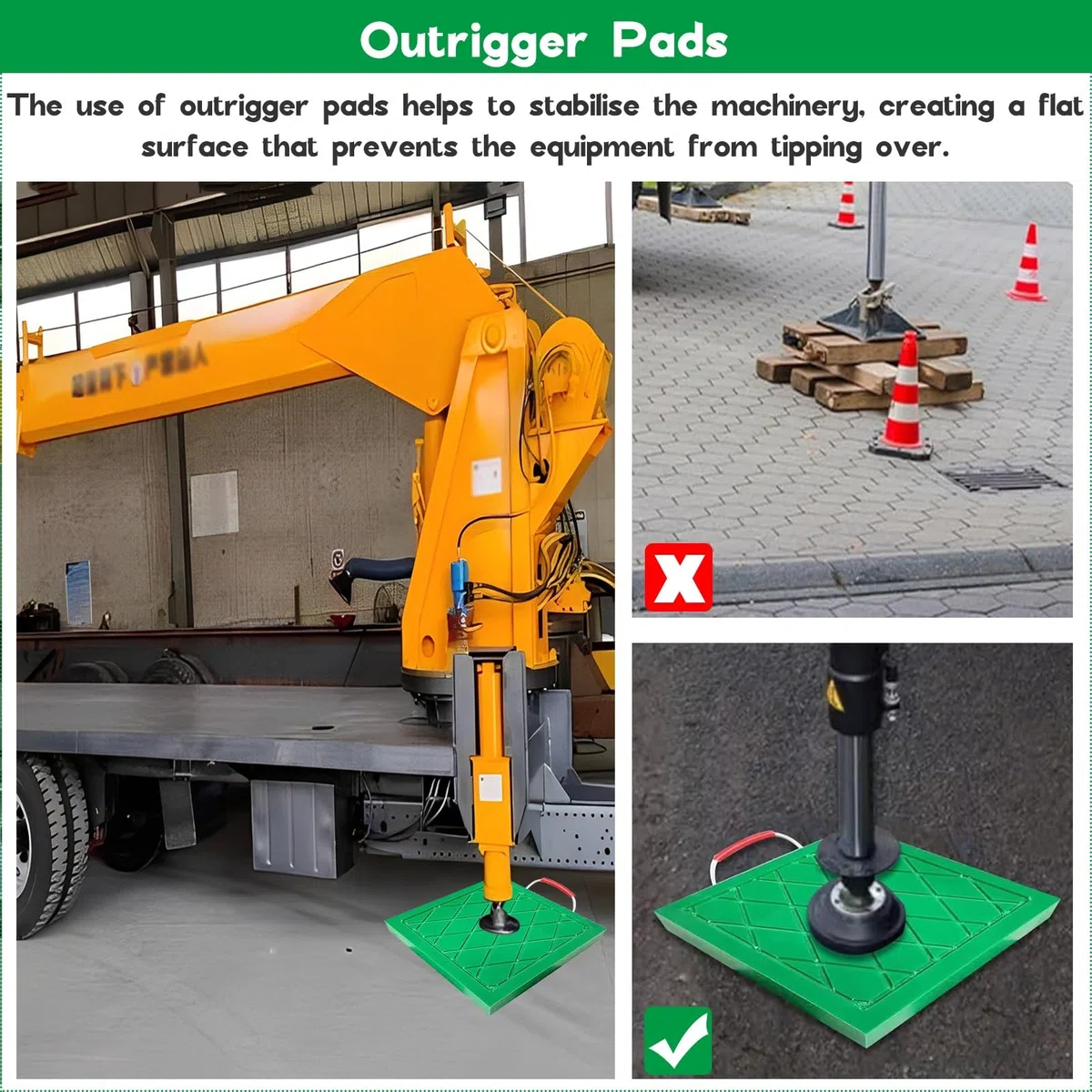wagenheber auflage 2er-Pack Wagenheber-Blöcke für Autos/Wohnmobile, 30 40 50 60 cm Stabilisator-Wagenheber-Pad für Gras/Sand/Kies und verschiedene Oberflächen, Stützpads für Nivellierwagenheber mit Gr