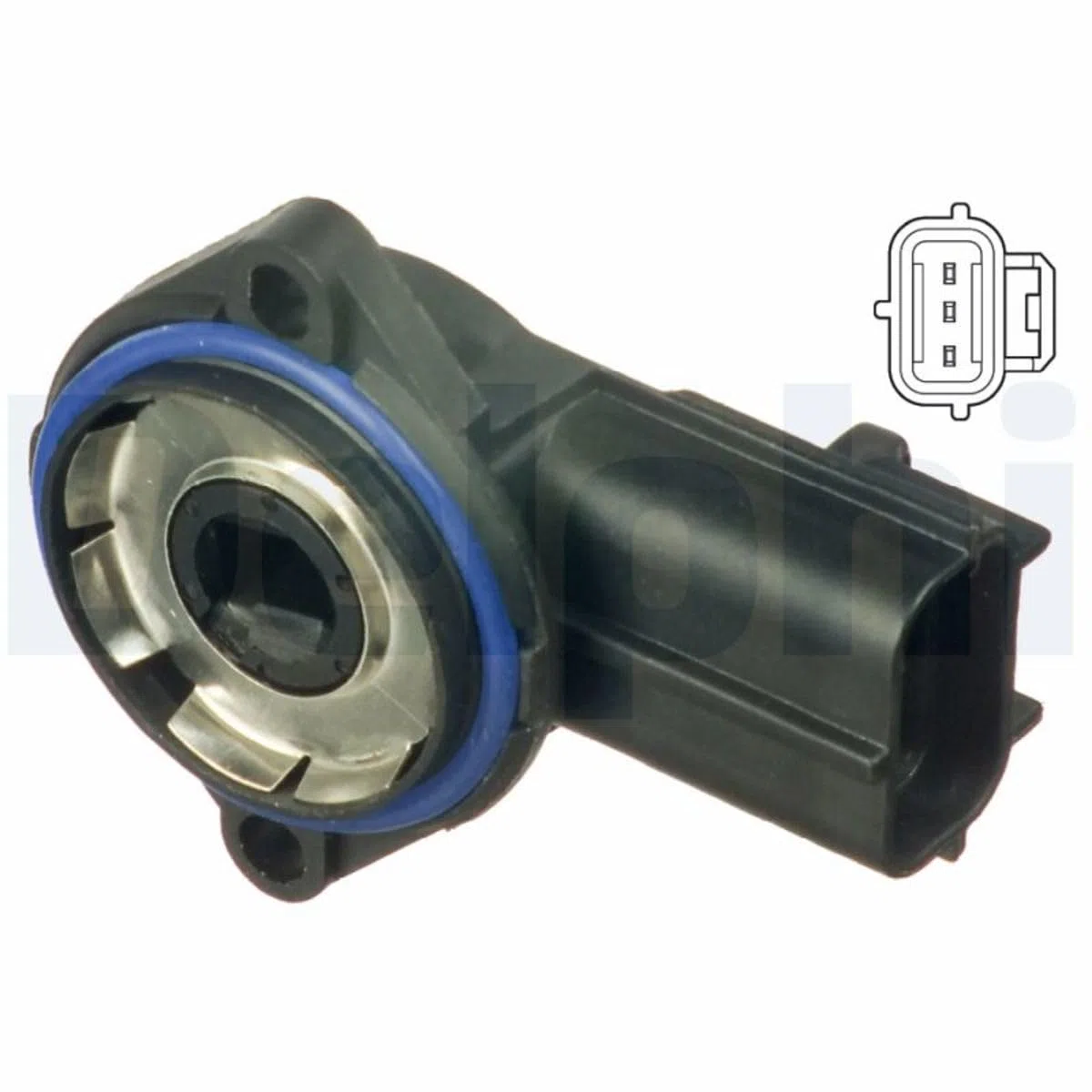 DELPHI SS10528-12B1 Drosselklappenpotentiometer mechanisch für FORD Fiesta Mk5 Schrägheck (JH1, JD1, JH3, JD3)