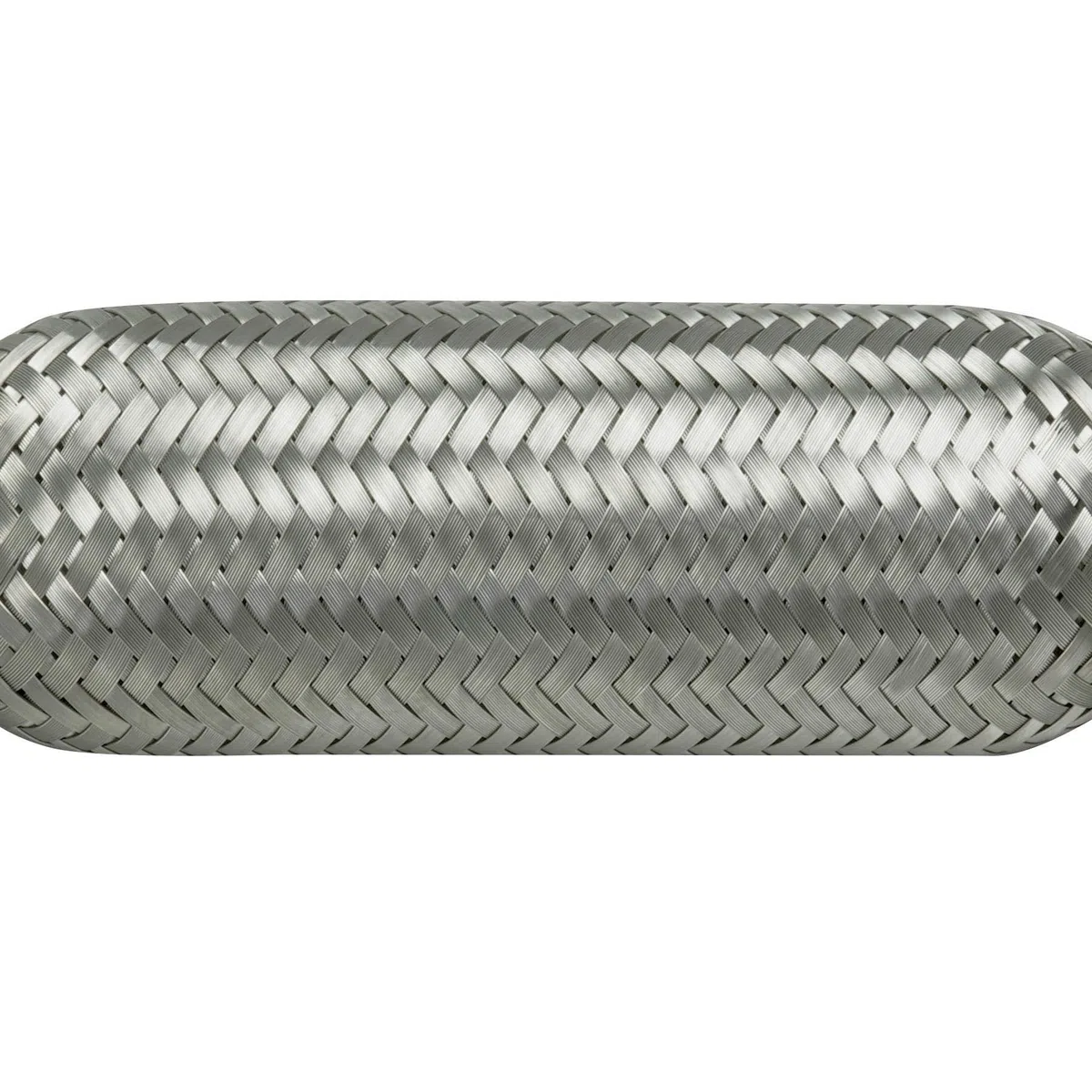 Ø 45mm Edelstahl Flexrohr in Interlock Bauweise mit Schellen Abgasanlage Auspuff 200/300mm