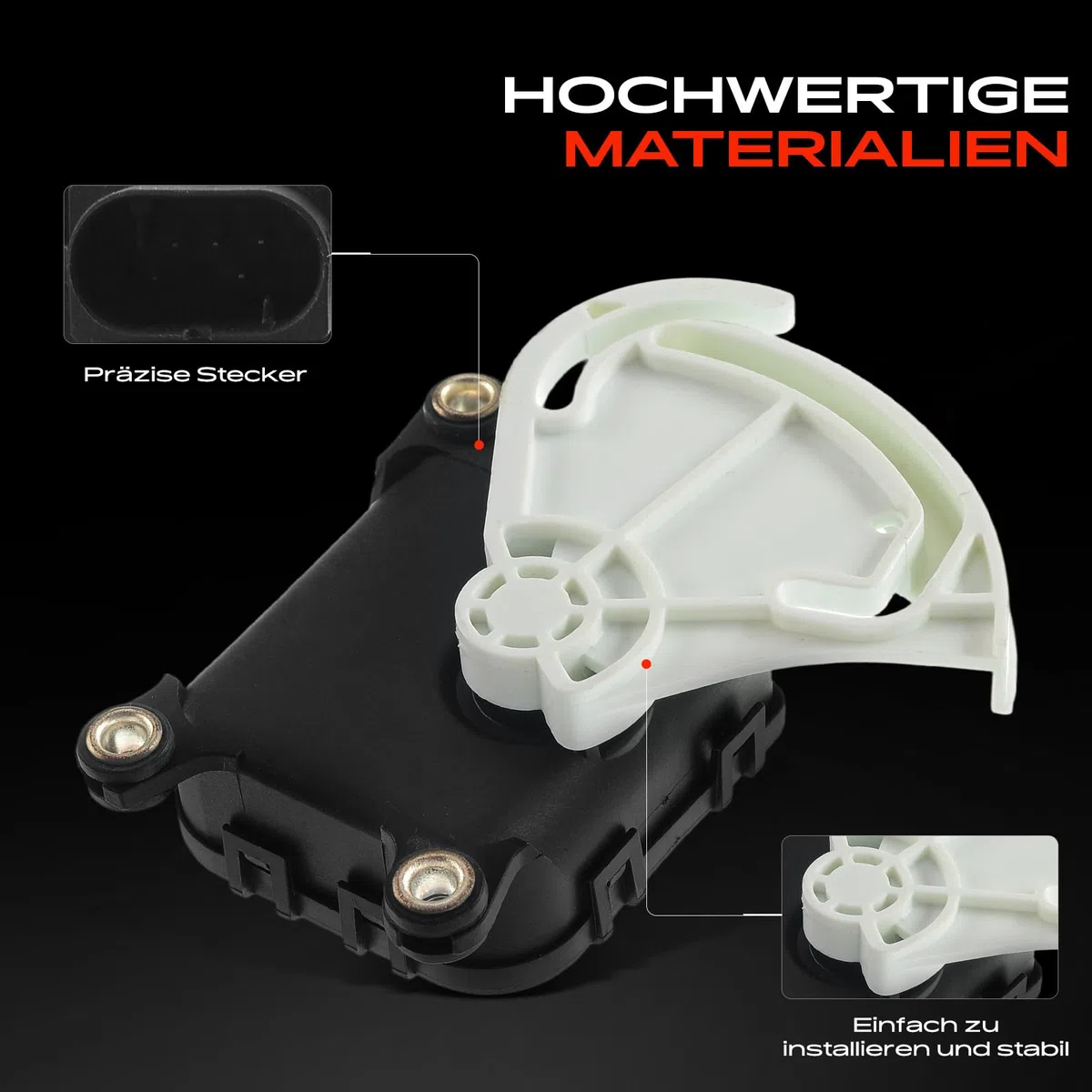 Frankberg Stellelement Mischklappe für Passat 3B2 3B3 Variant 3B5 3B6 A4 8D2 8D5 B5 Superb I 3U4 1998-2008 8D1820511E