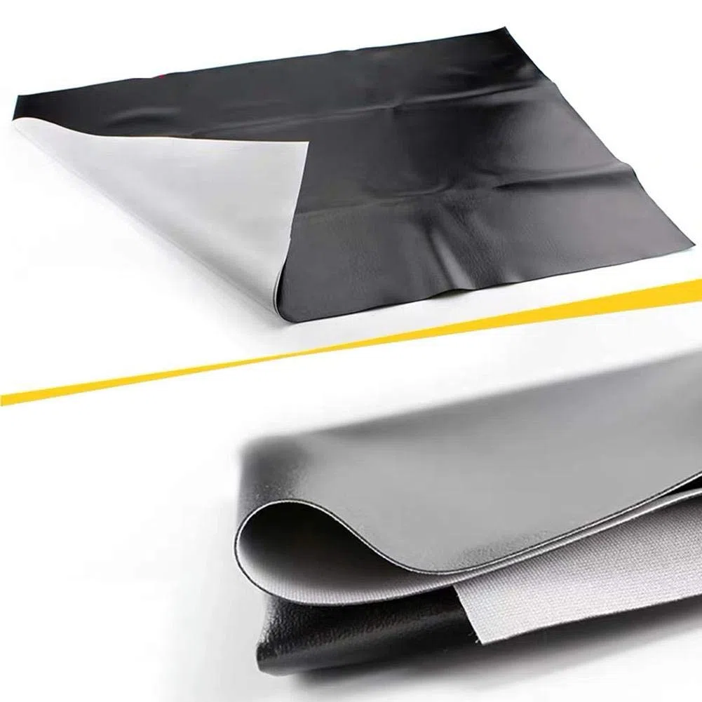 1 Motorrad Sattelbezug Motorrad Sattelbezug schwarz Leder Universal Leder Sitzprotektor Die meisten Motorräder haben eine verschleißfeste und wasserdichte Beschichtung, 100cmx70 cm