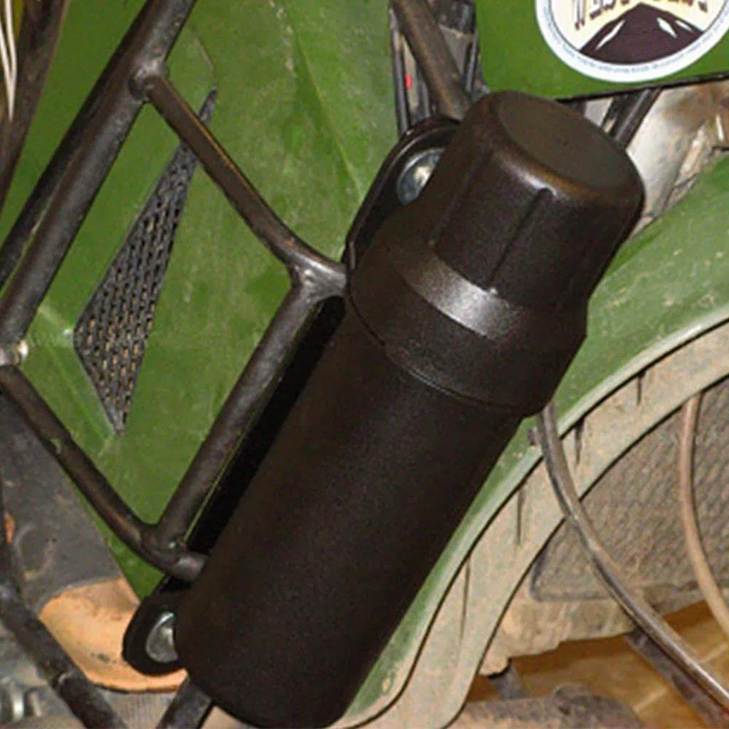 zalati Werkzeugschlauch-Reparaturkanister Wasserdicht Halter Box für Regenmantel Stroage Motorrad