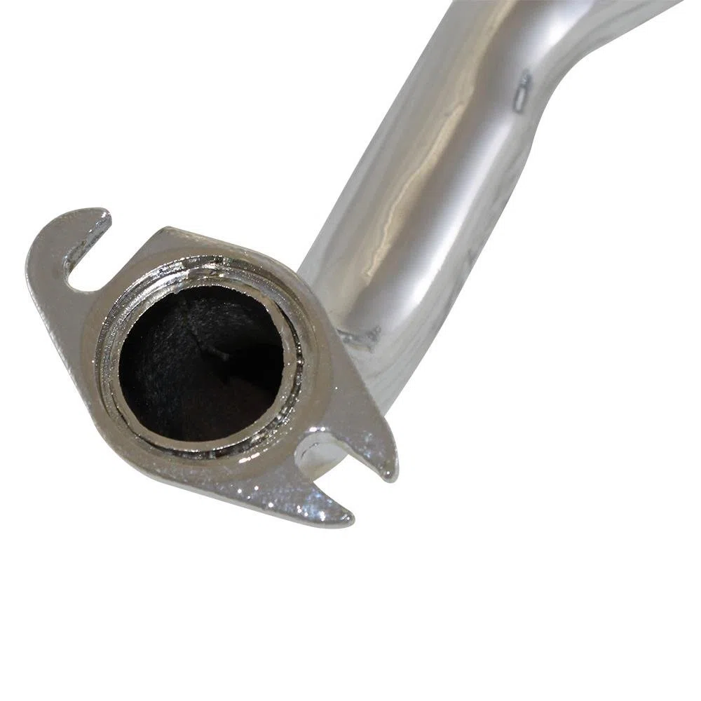 Auspuffkrümmer ungedrosselt Chrom für Generic Cracker, Keeway F-ACT, Focus, Matrix, RY8, KSR-Moto 25 50