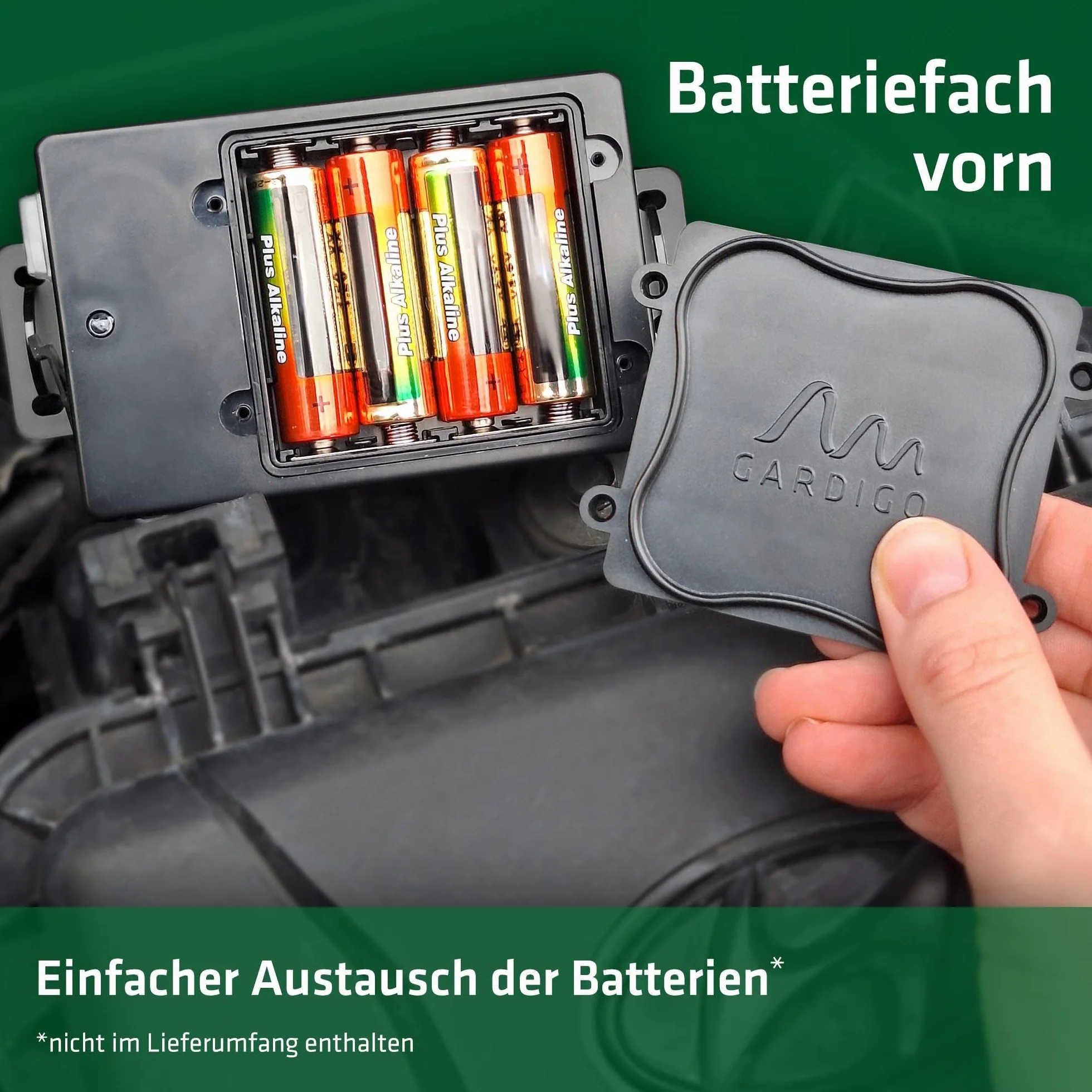 Gardigo® Marderschreck Auto Batteriebetrieben | Ultraschall Marderabwehr | 12-24 kHz | Batterietausch ohne Ausbau | Mobiler Marderschutz für KFZ, Motorraum, Dachboden, Haus | Marder vertreiben