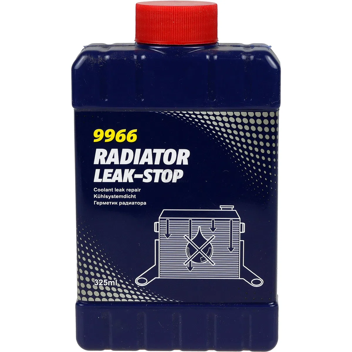 80L MANNOL Kühlerfrostschutz Antifreeze AF12+ + 8xRadiator Leak-Stop Flush